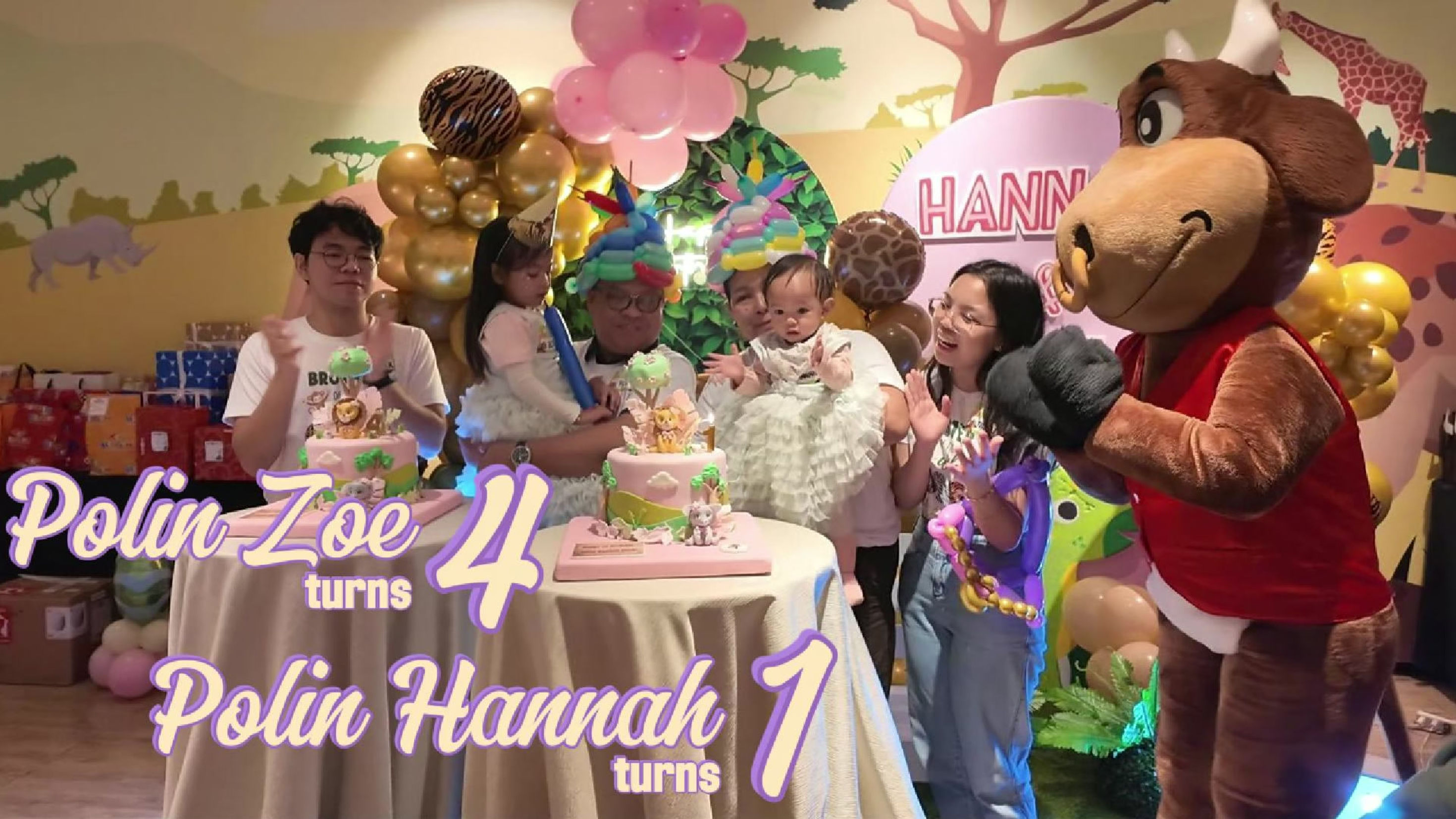 Polin Nicole & Polin Hannah Birthday Highlights Video